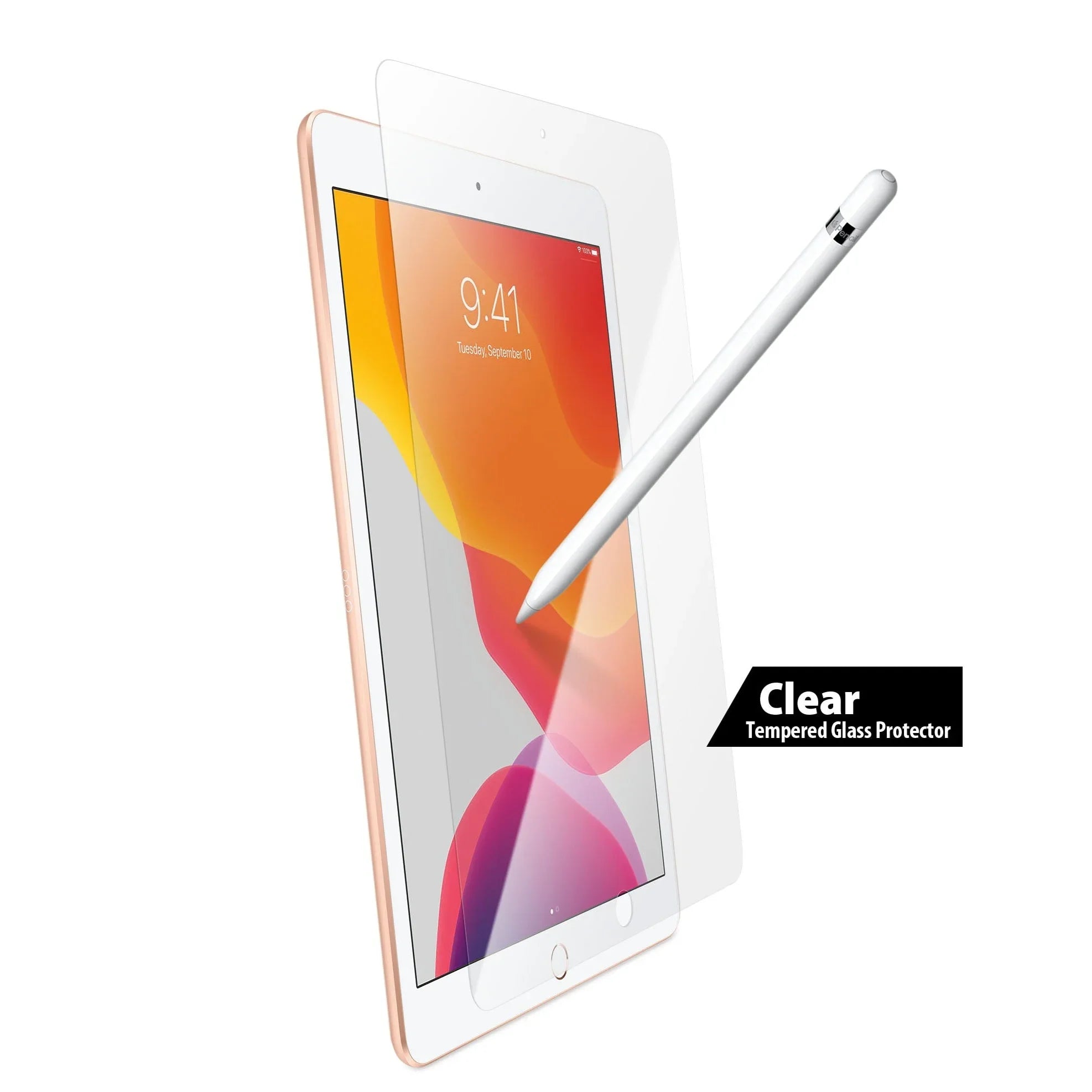 Torrii Bodyglass For iPad 10.2 (2019) - Clear - Tashqila Torrii Bodyglass For iPad 10.2 (2019) - Clear - Tashqila